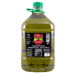 Almazara Alcaraz PET 3L – Aceite de Olivar Virgen Extra Ecológico